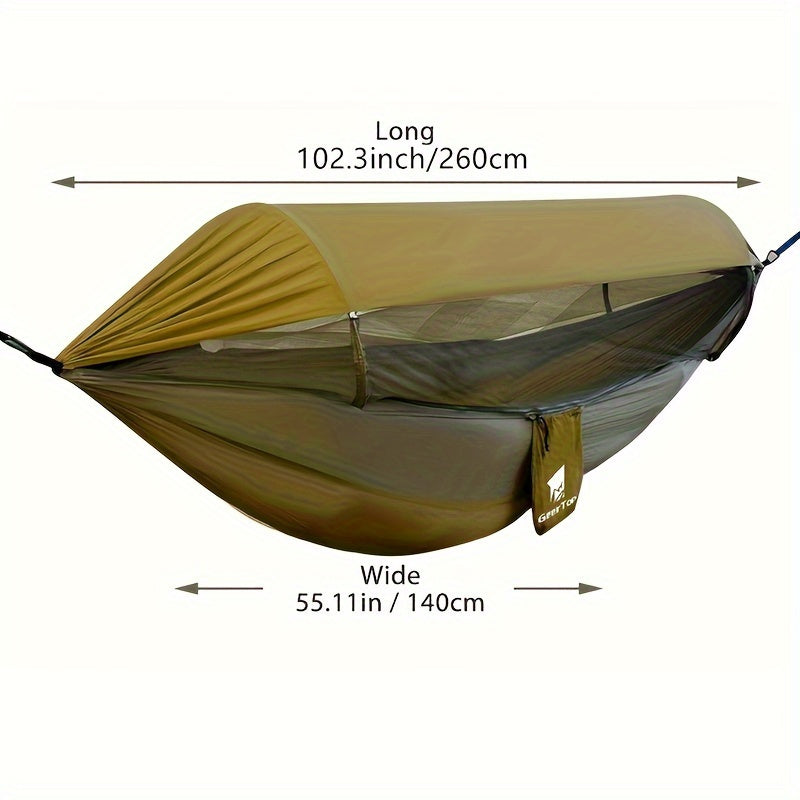 Hamac de camping double avec moustiquaire