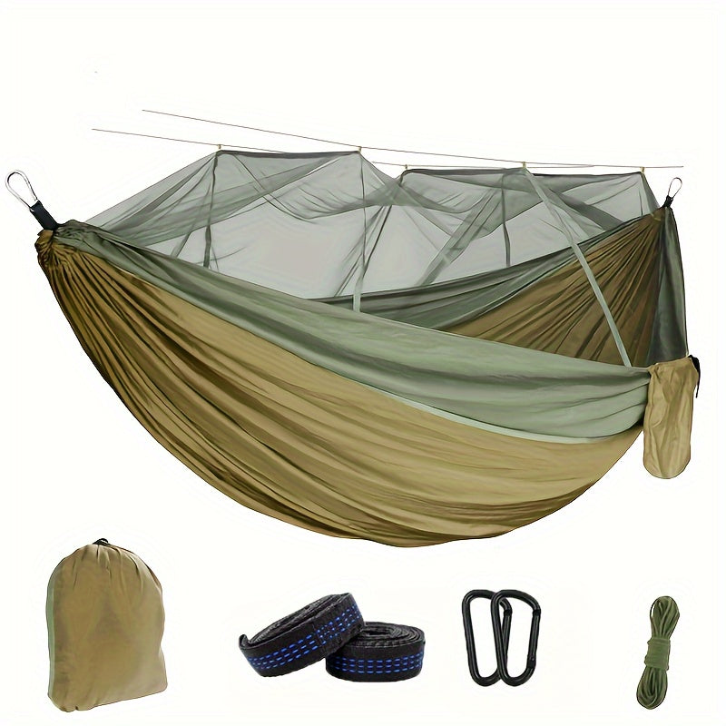 Hamac de camping double avec moustiquaire